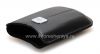 Photo 5 — Kasus kulit asli dengan tag logam Kulit Pocket untuk BlackBerry 8220 Pearl Balik, Black (hitam)