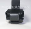 Фотография 4 — Оригинальный кожаный чехол с клипсой Synthetic Leather Holster with Swivel Belt Clip для BlackBerry 8220 Pearl Flip, Черный (Black)