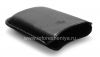 Photo 6 — Leather Case-bolsillo de piel sintética de bolsillo BlackBerry tirón 8220 Pearl, Negro (Negro)
