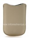 Photo 2 — Asli Leather Case-saku Synthetic Leather Pocket BlackBerry 8220 Pearl Balik, Beige (Sandstone)