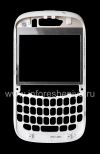 Photo 2 — الإطار الأصلي مع حامل لمنحنى BlackBerry 9220, أبيض