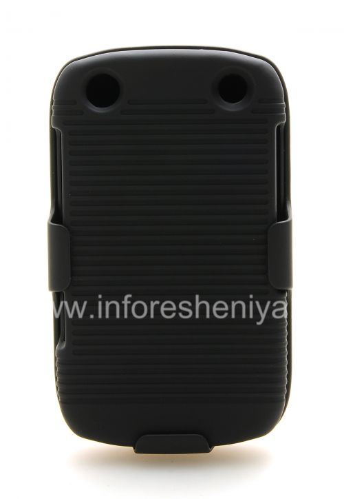 Галерея фотографий товара Пластиковый чехол + кобура для BlackBerry 9320/9220 Curve, Черный