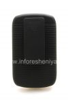 Фотография 2 — Пластиковый чехол + кобура для BlackBerry 9320/9220 Curve, Черный