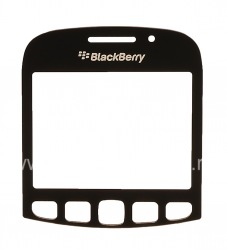 The original glass screen for BlackBerry 9320 Curve, The black