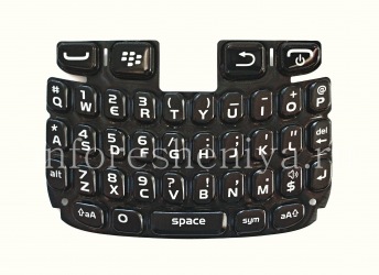 El teclado original Inglés para el BlackBerry Curve 9320/9220, Negro
