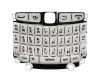Фотография 1 — Оригинальная английская клавиатура с подложкой для BlackBerry 9320/9220 Curve, Белый