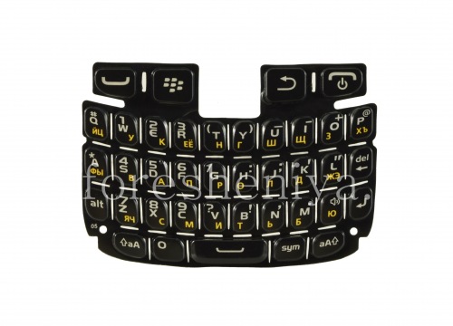 Галерея фотографий товара Русская клавиатура для BlackBerry 9320/9220 Curve (копия), Черный