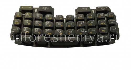 Галерея фотографий товара Русская клавиатура для BlackBerry 9320/9220 Curve (копия), Черный