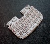 Photo 3 — Keyboard Rusia BlackBerry 9320 / 9220 Curve (ukiran), putih
