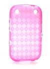 Фотография 1 — Силиконовый чехол уплотненный Candy Case для BlackBerry 9320/9220 Curve, Розовый