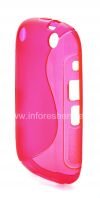 Фотография 4 — Силиконовый чехол уплотненный Streamline для BlackBerry 9320/9220 Curve, Розовый