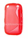 Photo 1 — Silicone Case untuk kompak Streamline BlackBerry 9320 / 9220 Curve, merah