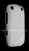 Фотография 4 — Силиконовый чехол уплотненный Streamline для BlackBerry 9320/9220 Curve, Белый