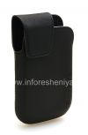 Photo 4 — Original-Ledertasche mit Clip für Leather Swivel Holster Blackberry Curve 9320/9220, Black (Schwarz)