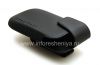Фотография 5 — Оригинальный кожаный чехол с клипсой Leather Swivel Holster для BlackBerry 9320/9220 Curve, Черный (Black)
