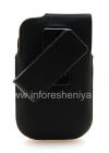 Фотография 6 — Оригинальный кожаный чехол с клипсой Leather Swivel Holster для BlackBerry 9320/9220 Curve, Черный (Black)