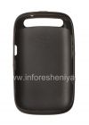 Фотография 2 — Оригинальный силиконовый чехол уплотненный Soft Shell Case для BlackBerry 9320/9220 Curve, Черный (Black)