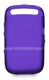 Фотография 1 — Оригинальный силиконовый чехол уплотненный Soft Shell Case для BlackBerry 9320/9220 Curve, Сиреневый (Vivid Violet)