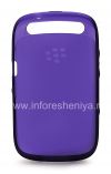 Фотография 2 — Оригинальный силиконовый чехол уплотненный Soft Shell Case для BlackBerry 9320/9220 Curve, Сиреневый (Vivid Violet)