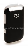 Фотография 3 — Оригинальный чехол повышенной прочности Premium Shell для BlackBerry 9320/9220 Curve, Черный/Белый (Black w/White)