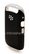 Photo 4 — ruggedized BlackBerry 9320 / 9220 কার্ভ জন্য মূল প্রিমিয়াম শেল কেস, ব্ল্যাক / হোয়াইট (কালো W / সাদা)