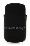 Photo 2 — Original-Leder-Kasten-Tasche Ledertasche Tasche für Blackberry Curve 9320/9220, Black (Schwarz)