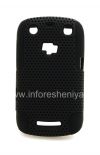 Фотография 1 — Чехол повышенной прочности перфорированный для BlackBerry 9360/9370 Curve, Черный/Черный
