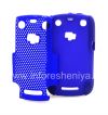 Photo 3 — La cubierta resistente perforado para BlackBerry Curve 9360/9370, Azul / Azul