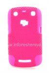 Фотография 1 — Чехол повышенной прочности перфорированный для BlackBerry 9360/9370 Curve, Фиолетовый/Малиновый