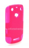 Фотография 5 — Чехол повышенной прочности перфорированный для BlackBerry 9360/9370 Curve, Фиолетовый/Малиновый