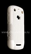 Photo 5 — La cubierta resistente perforado para BlackBerry Curve 9360/9370, Blanco / negro