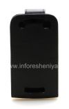 Photo 2 — BlackBerry 9360 / 9370 কার্ভ জন্য উল্লম্ব খোলার সঙ্গে চামড়া ক্ষেত্রে কভার, জরিমানা জমিন কালো