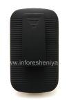 Photo 2 — Kasus Plastik + Holster untuk BlackBerry 9360 / 9370 Curve, hitam