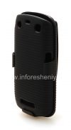 Photo 3 — Kasus Plastik + Holster untuk BlackBerry 9360 / 9370 Curve, hitam