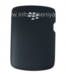 Эксклюзивная задняя крышка для BlackBerry 9360/9370 Curve, Черная саржа