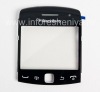 Photo 1 — The original glass screen for BlackBerry 9360/9370 Curve, The black