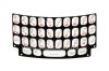 Photo 1 — White Russian Keyboard for BlackBerry 9360/9370 Curve, White