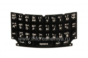 রাশিয়ান কীবোর্ড BlackBerry 9360 / 9370 কার্ভ (খোদাই)