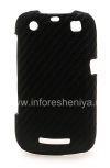 Photo 1 — Plastique "Carbon" Case Cover pour BlackBerry Curve 9360/9370, Noir