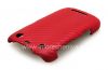 Photo 5 — Plastic bag-cap "Carbon" for BlackBerry 9360/9370 Curve, Red