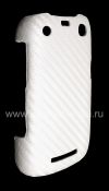 Photo 4 — La bolsa de plástico-cap "Carbono" para BlackBerry Curve 9360/9370, Color blanco