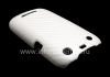 Фотография 6 — Пластиковый чехол-крышка "Carbon" для BlackBerry 9360/9370 Curve, Белый