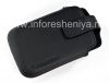 Фотография 5 — Оригинальный кожаный чехол с клипсой Leather Swivel Holster для BlackBerry 9360/9370 Curve, Черный (Black)