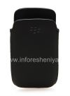 Фотография 1 — Оригинальный кожаный чехол-карман Leather Pocket Pouch для BlackBerry 9360/9370 Curve, Черный (Black)