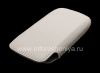 Photo 5 — Kulit asli Kasus-saku Kulit Pocket Pouch untuk BlackBerry 9360 / 9370 Curve, Putih (white)