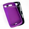Photo 3 — Original Case durcis peau Premium pour le BlackBerry Curve 9360/9370, Noir / Violet (Noir / Violet)