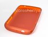 Photo 6 — Kasus silikon asli disegel lembut Shell Kasus untuk BlackBerry 9360 / 9370 Curve, Merah-oranye (Inferno)