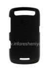 Photo 1 — La cubierta de plástico original, cubre Shell Funda para BlackBerry Curve 9360/9370, Negro (Negro)
