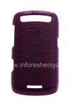 Photo 1 — 原来的塑料盖，盖硬壳案例BlackBerry 9360 / 9370曲线, 紫（蓝紫色）