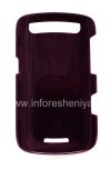 Photo 2 — 原来的塑料盖，盖硬壳案例BlackBerry 9360 / 9370曲线, 紫（蓝紫色）